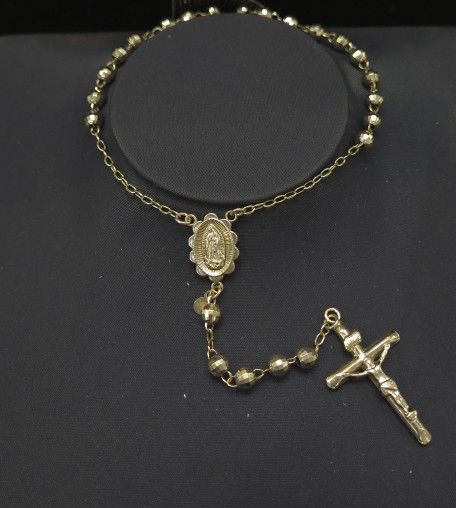 14k White Gold Bead Chain
