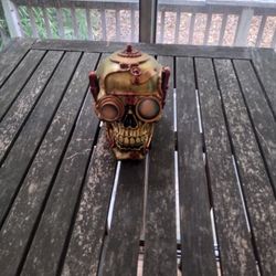 Steampunk Skull Decoration