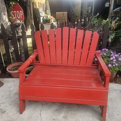 Garden outdoor woodbench OBO