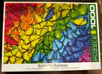 Buffalo Games - Butterfly Spectrum 1500 Pc Jigsaw Puzzle Sealed Free Shipping