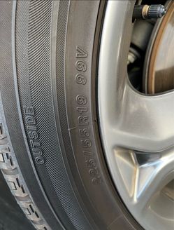 Audi stock rim and Tires