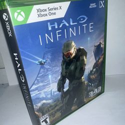 Halo: Infinite (Microsoft Xbox One/Xbox Series X, 2021) Game And Case! Tested!
