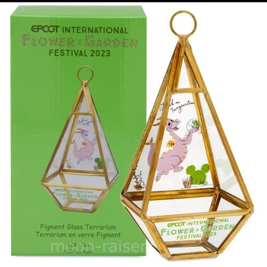 EPCOT International Flower & Garden Festival 2023 Figment Glass Terrarium