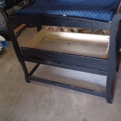 Sturdy diaper changing table in need of some tlc