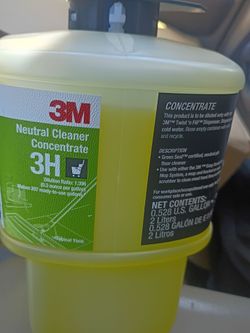 Neutral cleaner concentrate