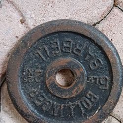 Weights, bars, and bench. Total weight 270lbs.
