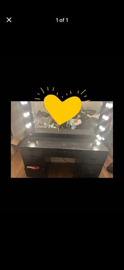 Vanity With Mirror