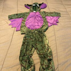 Gymboree Dragon Dinosaur Halloween Costume Size 18-24 Months 2 Piece 