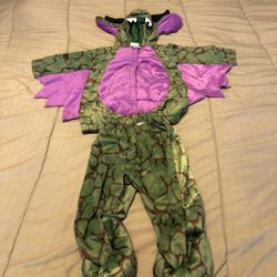 Gymboree Dragon Dinosaur Halloween Costume Size 18-24 Months 2 Piece 
