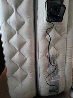 Queen size pillow top air mattress