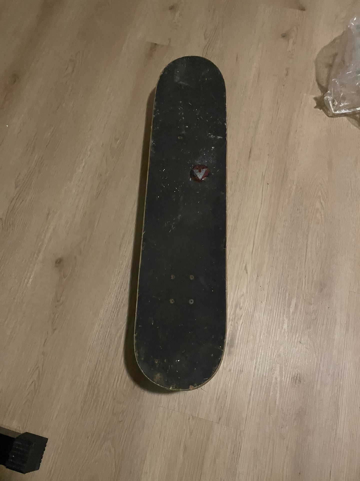 Airhawk Black and Red Skateboard