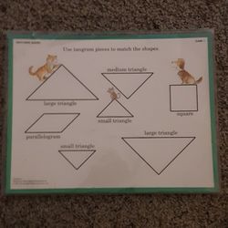 New Macmillan Early Skills Manipulative Tangrams 