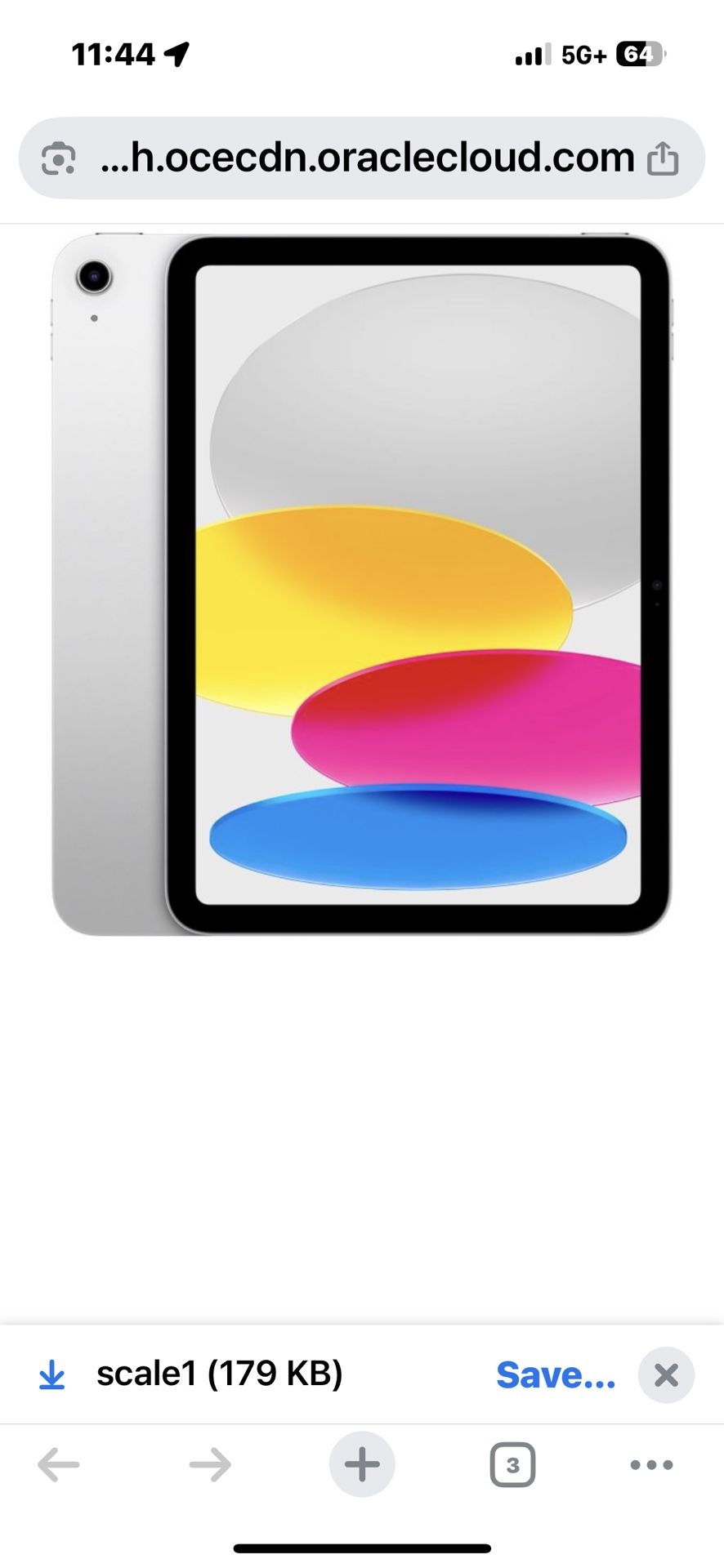 Apple iPad A16 Chip 128 GB - 11” - Silver