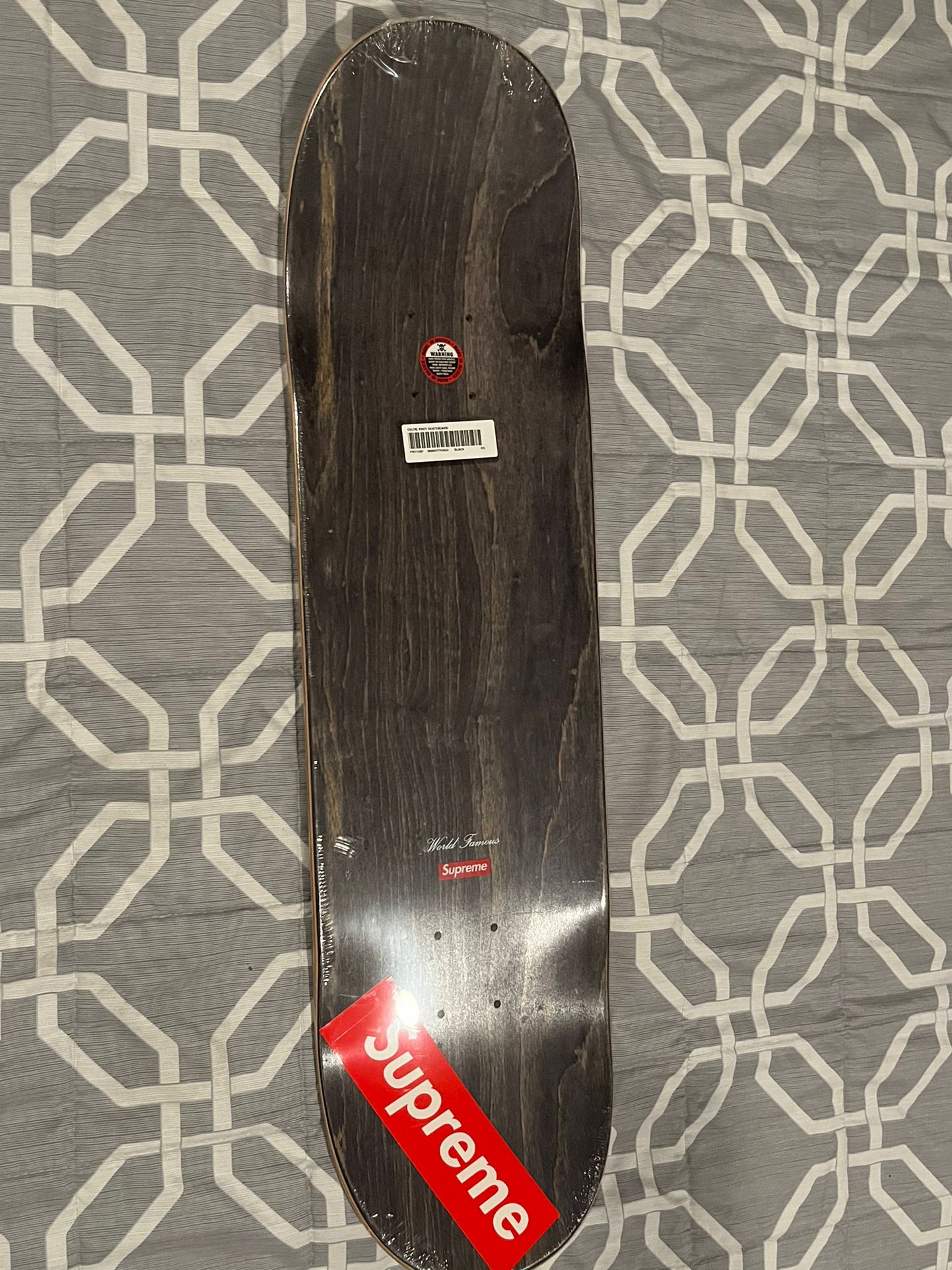 Supreme Celtic Knot Skateboard Deck Black for Sale in Tustin, CA