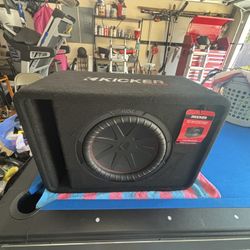 Kicker CompR 12 Inch Ported Subwoofer 