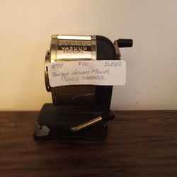 Vintage Boston Vacuum Mount 8 Hole Pencil Sharpener