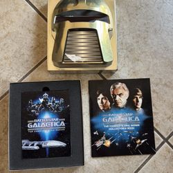 Battlestar Galactica - The Complete Epic Series In Cylon Helmet Box