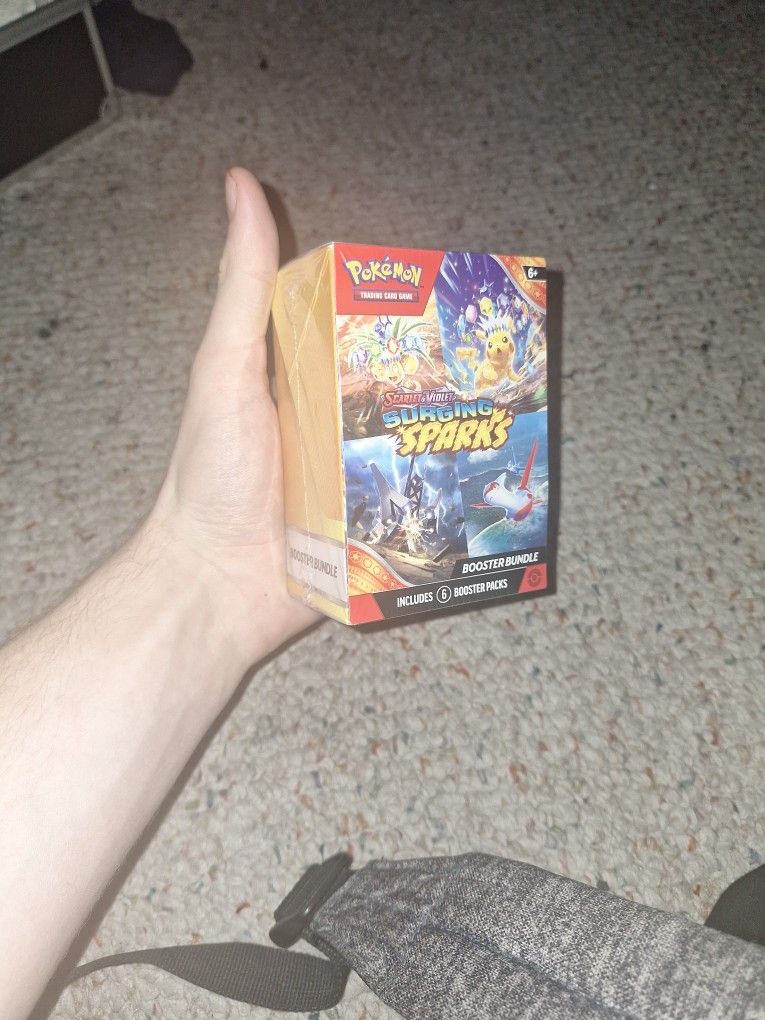 Pokemon Surging Sparks Booster Bundle 