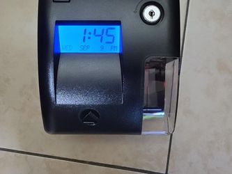 Pyramid 3600SS Time Clock Document Stamp – Excellent Condition – Powers On