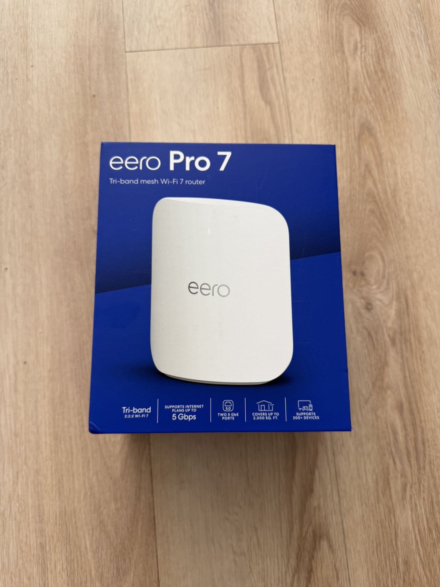 eero Pro 7 Tri-band Mesh Wifi Router - White