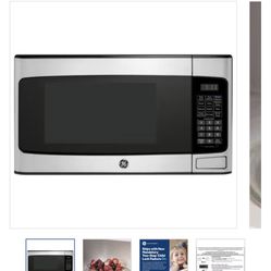 GE 20 in. 1.1 cu. ft. 950W Countertop Microwave - Stainless Steel  