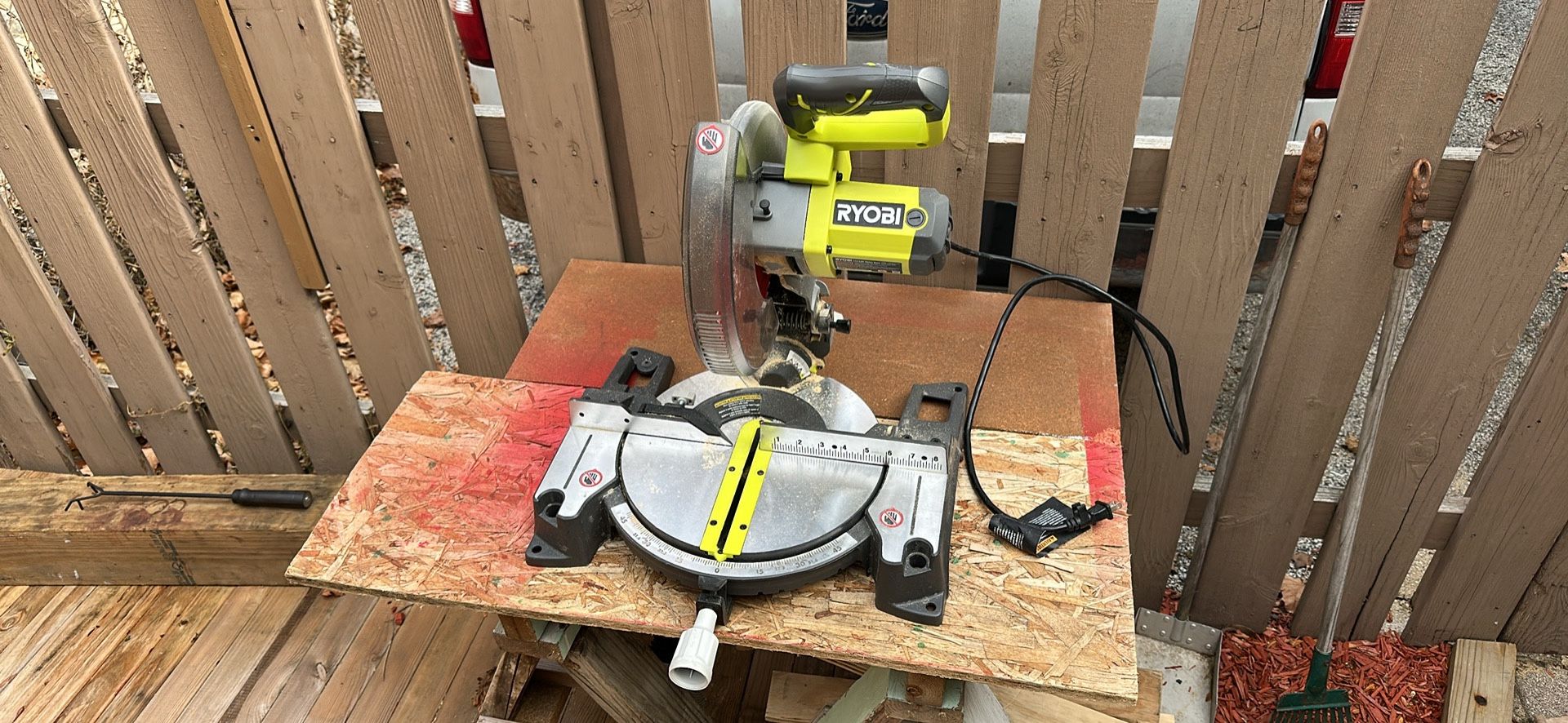 RYOBI 10” Chop Saw Corded