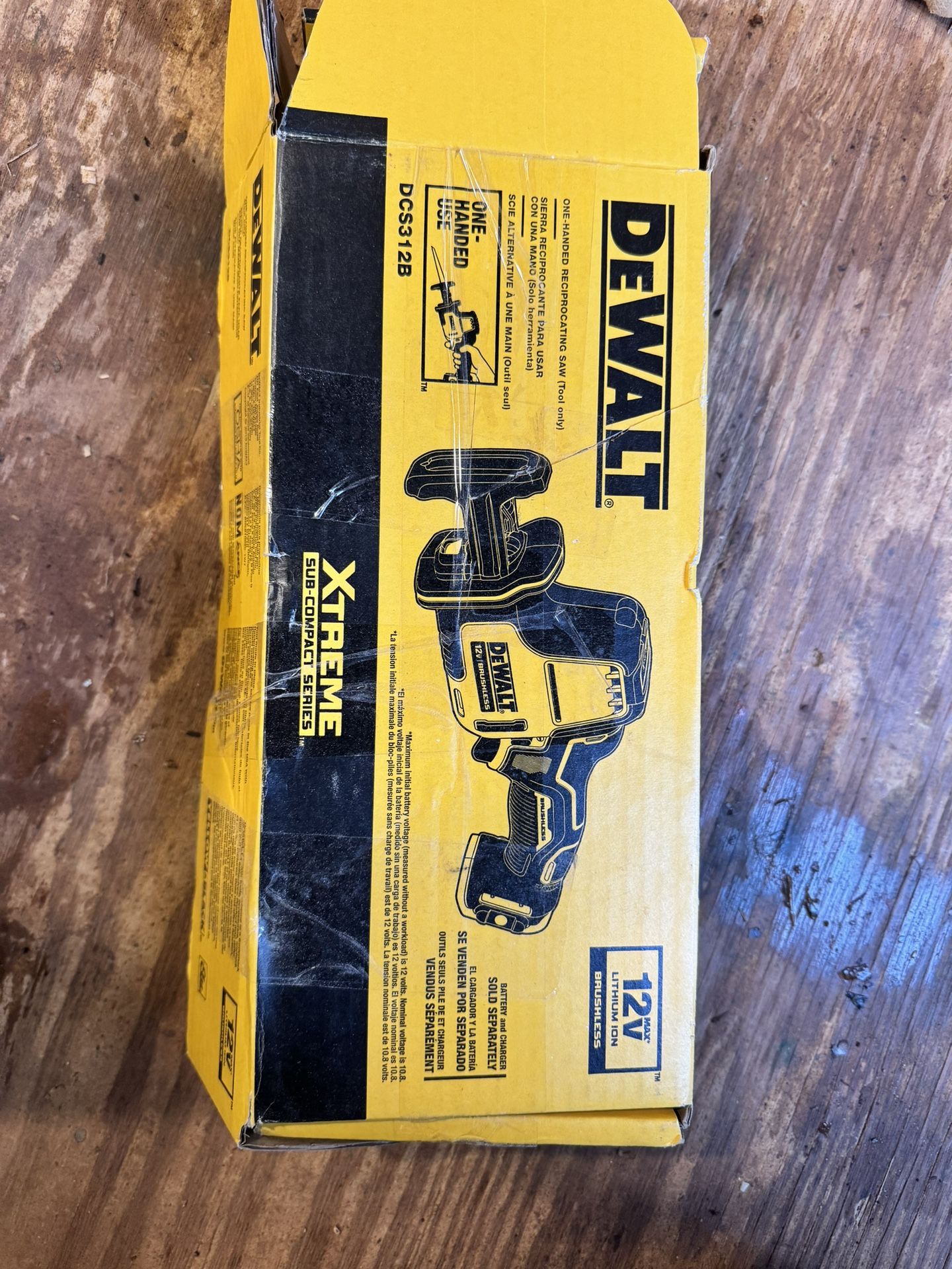 dewalt xtreme 12v max reciprocating saw