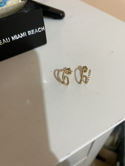 Mejuri 14k Solid Gold Hoop Earrings