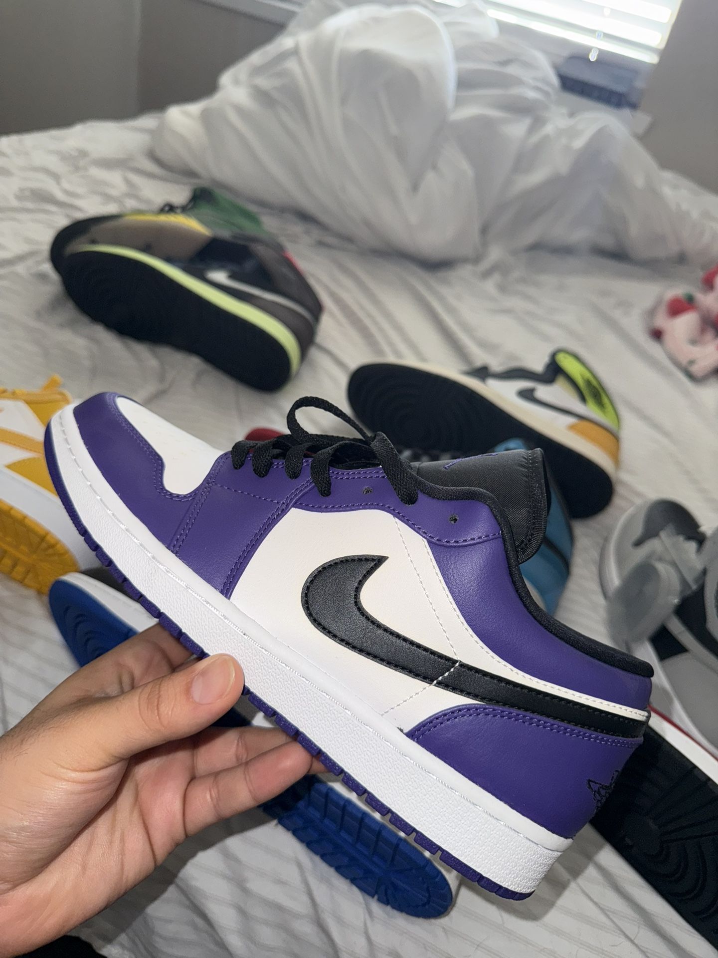 Air Jordan Retro low 1 “court purple”