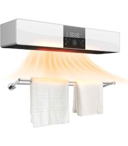 Electric Towel Warmer with Stainless Rack, Wall Mounted Touch Screen Energy-Saving Drying Function for Bathroom, SPA, Hotels.

New in box