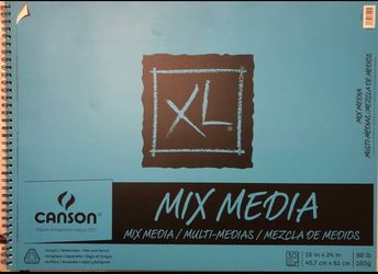 CANSON Mix Media Sketchbook Paper Pad XL