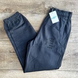 Eric Emanuel Black Rhinestone Sweatpants