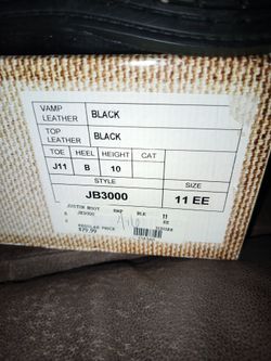 Justin boots