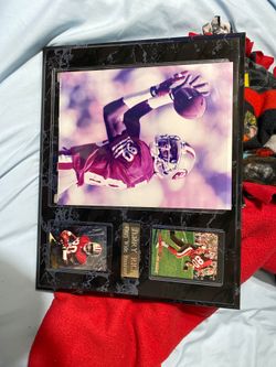 Jerry rice football plaque. Make best offer