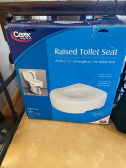 Free Raised toilet seat