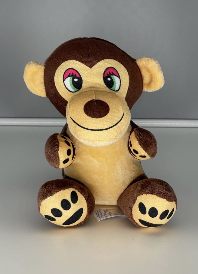 B.J. Toy Company NWOT plush 10” Monkey stuffed Animal