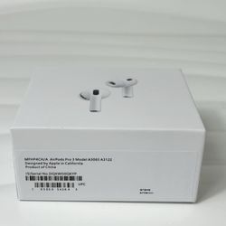 Brand New Sealed Apple AirPods Pro 3 (3rd Generation) with Heart Rate Sensing & ANC