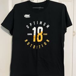 Optimum Nutrition Rare Olympia 18 Las Vegas T-shirt - Size Large 