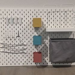 Ikea Skadis Pegboard Combination