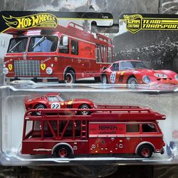 Hotwheels Premium Team Transport Ferrari 250 GTO