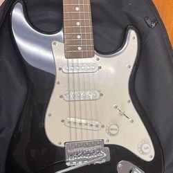 Jay Turser Guitar Black 2 Knobs