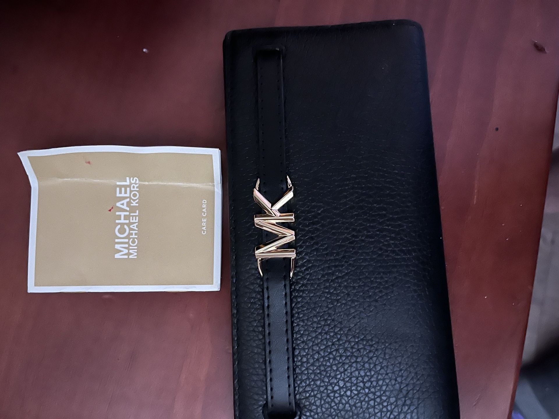 Michael Kors Black Leather Wallet