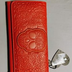 Lounge fly Red Skull Wallet