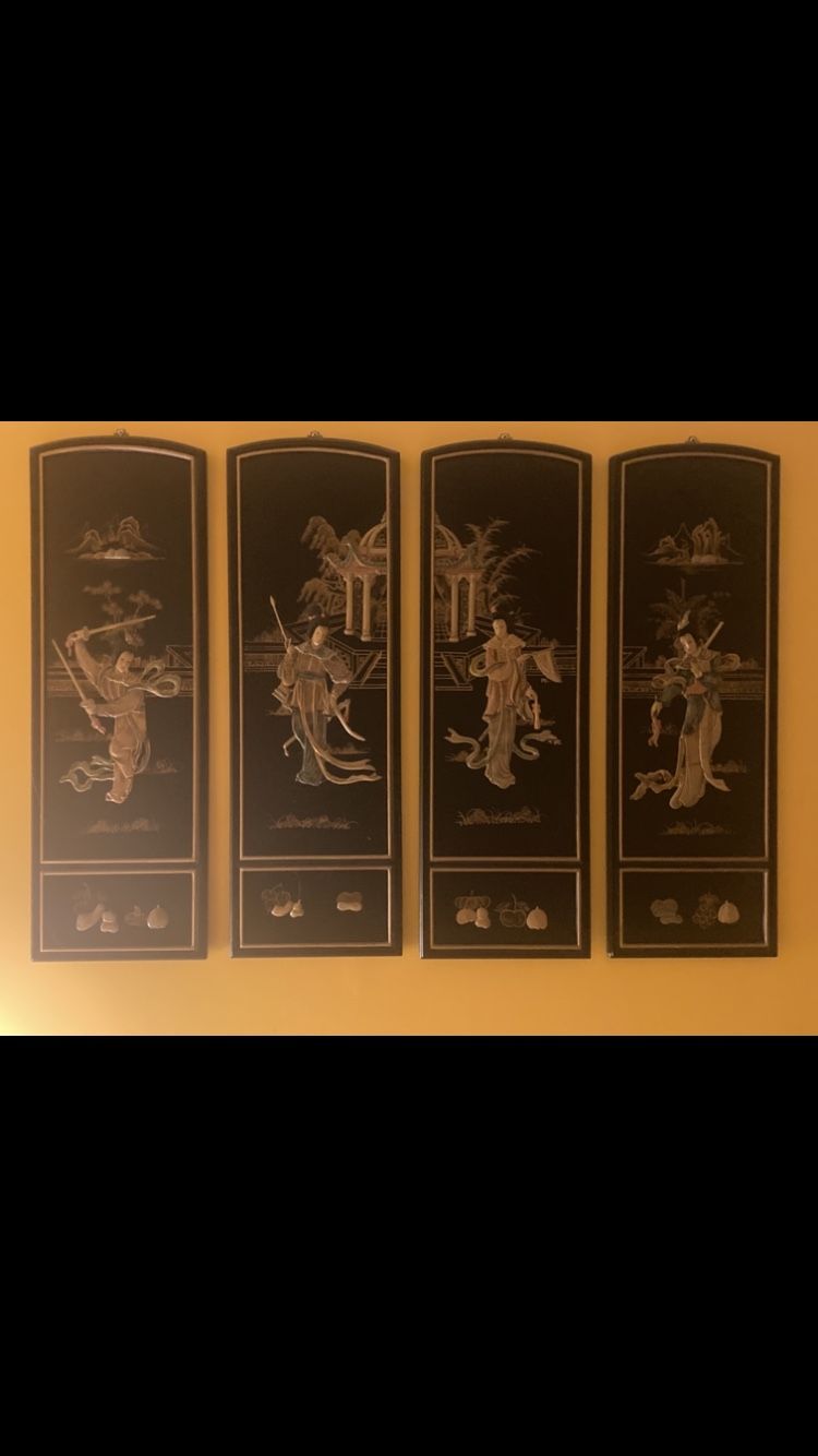 Asian Wall Art 2 Sets $75 each