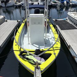 19 ft Baja panga made by team Baja.