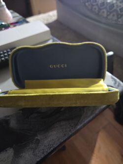 Gucci eye glass case