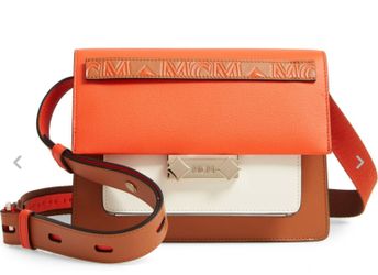 AUTHENTIC 2019 MCM SMALL MILANO LEATHER SHOULDER BAG “RETIRED” HARD TO FIND MSRP $1620