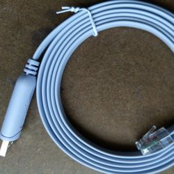 Cisco Switch And Router Used USB To Ethernet Serial Cable