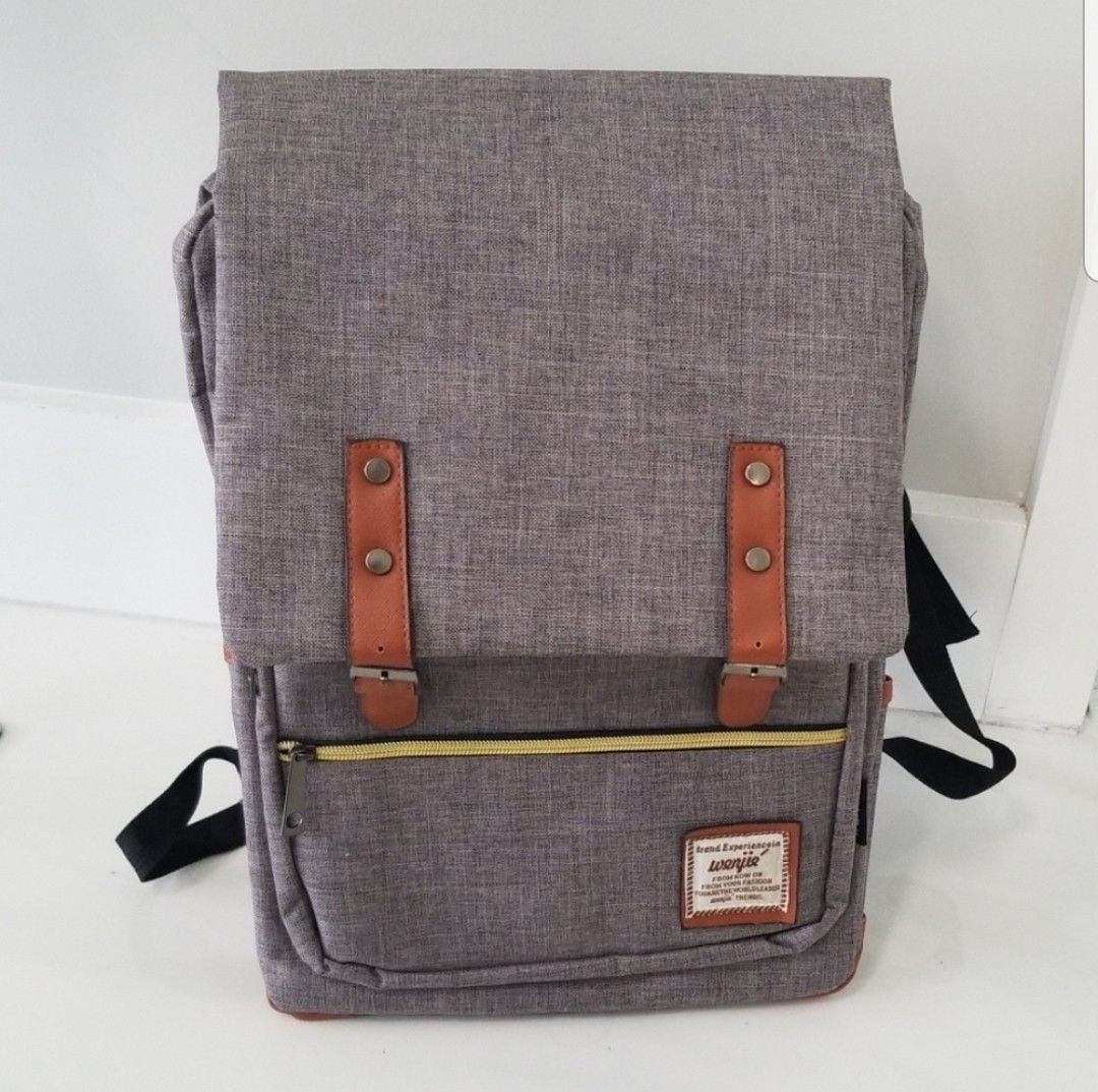 Brand New Gray Laptop Backpack