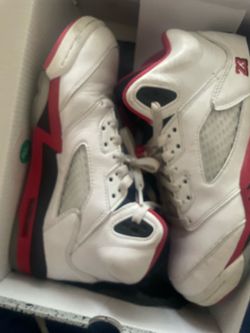 Jordan 5s fire red